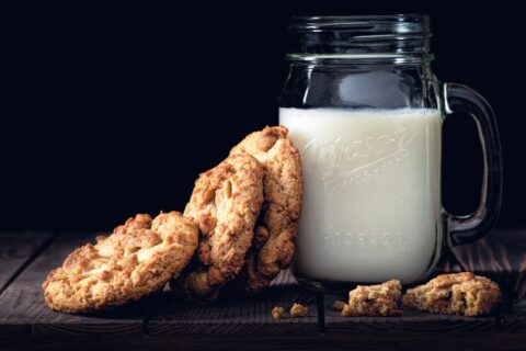 cookies and milk