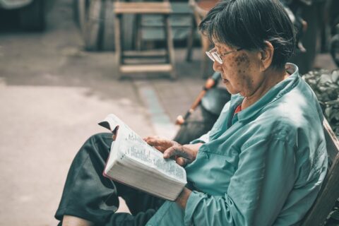 Woman reading